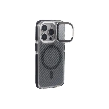 Urban Case Acrylic Material Lens Window Stand Magnetic Phone Cases Compatibility With IPhone 16 Pro Max Trendy And Cool