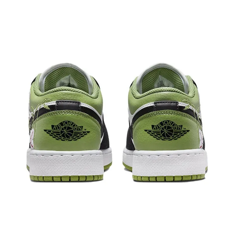 Jordan Kids Air Jordan 1 Low SE "Floral" Sneakers-4