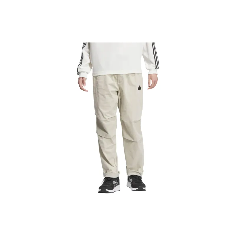 Adidas FW24 Casual Pants Men's Sesame Earth Gray-1