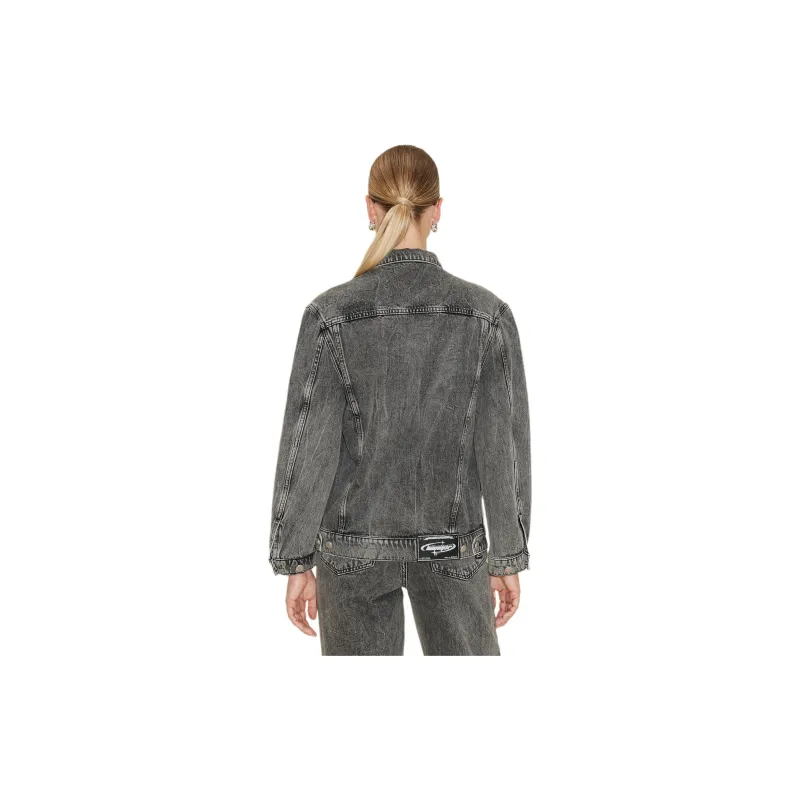 HOLZWEILER Denim Jacket Women's Gray-2