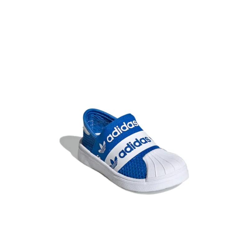 Adidas Originals Superstar Series Smr 360 I Breathable Low-Top Toddler Shoes Blue Infant And Toddler-2