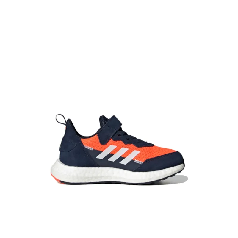 Adidas Rapida Breathable Low-Top Kids' Running Shoes Blue Orange White Kids'-1