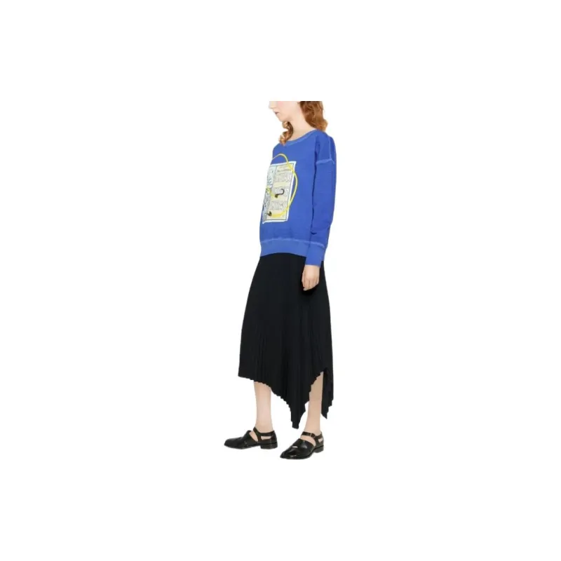 Maison Margiela Sweatshirts Women's Blue-3