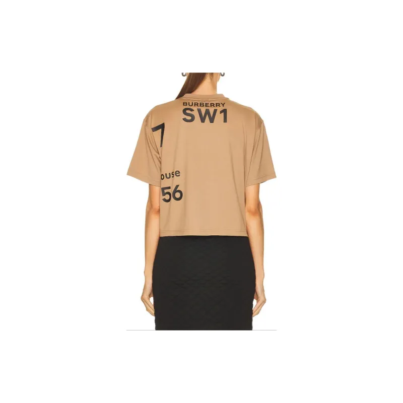 Burberry FW22 Crop Top Women's Beige-3