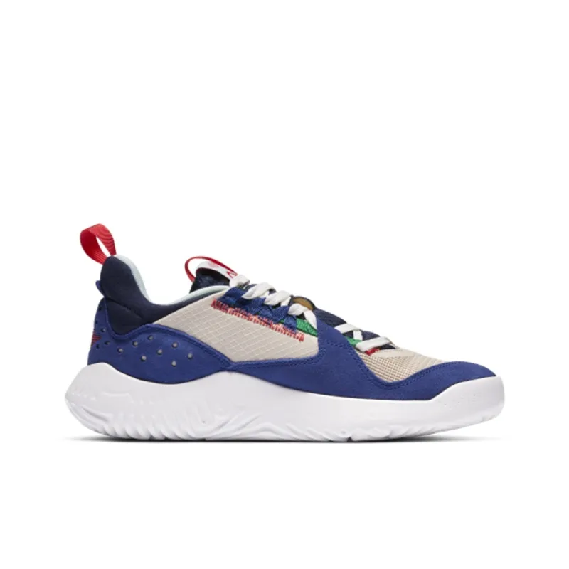 Jordan Delta Shock Absorbers With Slip Resistant Features Low Top Kids Lifestyle Shoes Multicolor Teenagers-1