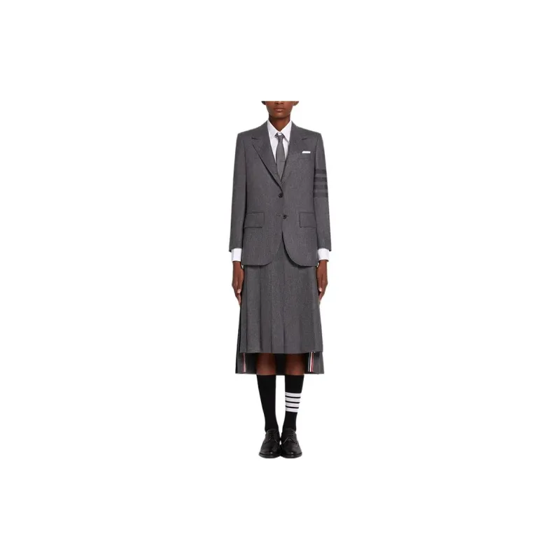 THOM BROWNE Business Suits Women's Medium Gray-3