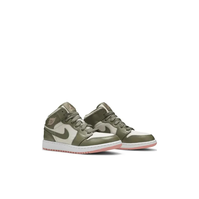 Jordan 1 Mid GP Trooper Bleached Coral-2