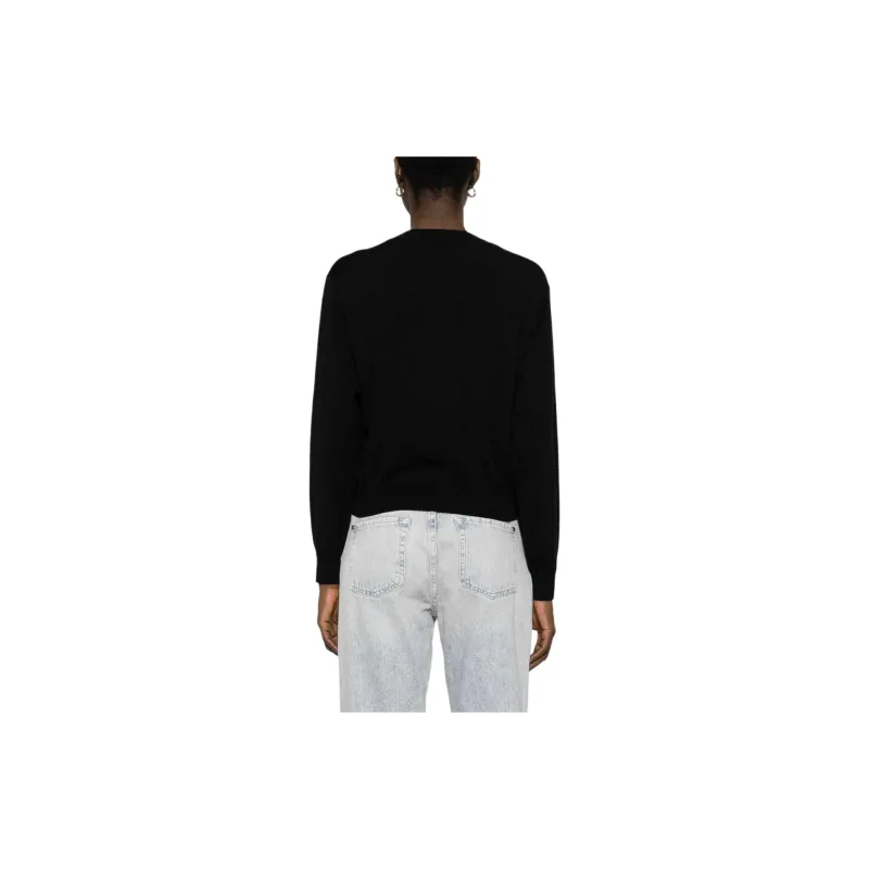 KENZO Boke Flower appliqué Wool Cardigan-2