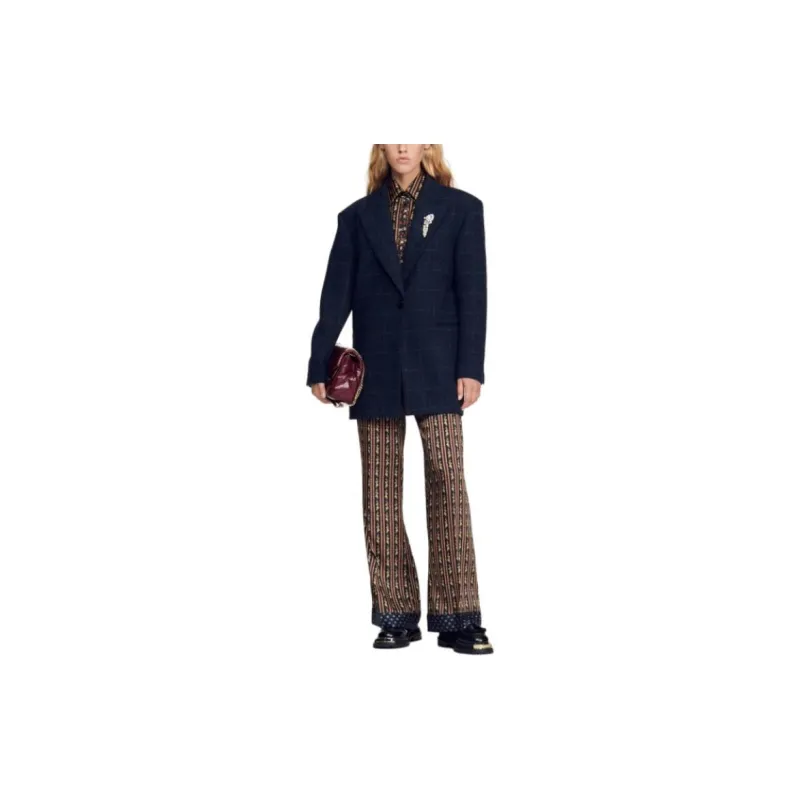 Sandro Business Suits Women's Dark Blue-3