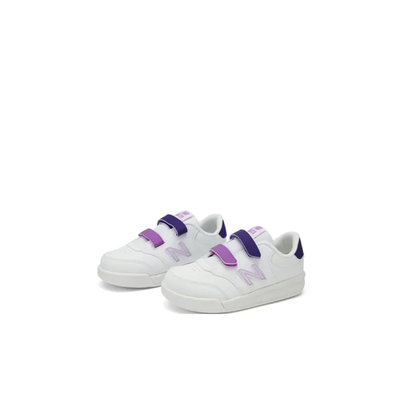 New Balance NB CT60 Low-Top Toddler Shoes White Purple Infant And Toddler-1