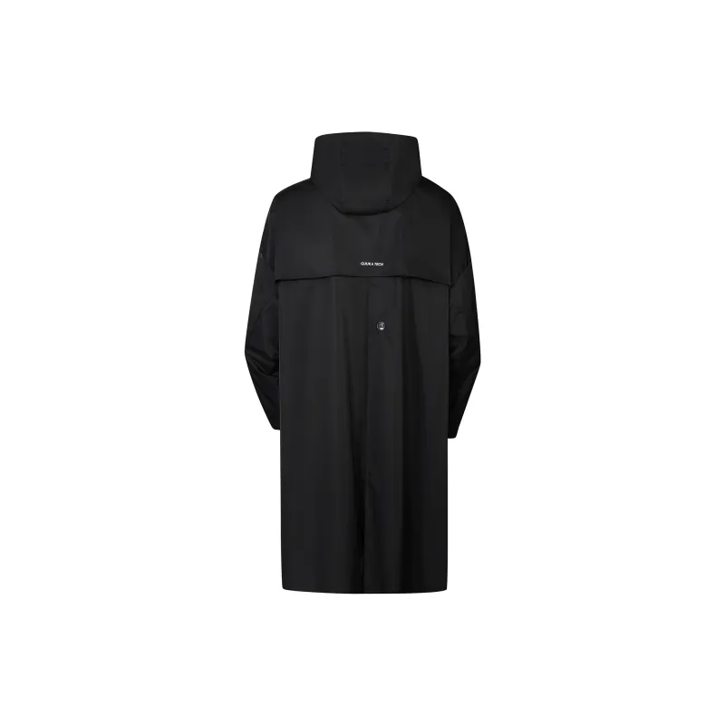 GUUKA TECH Trench Coat Unisex Black-1