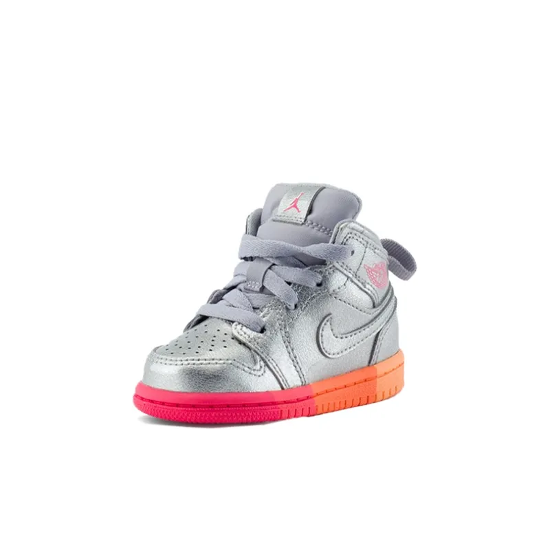 Jordan 1 Mid TD Metallic Silver Pink Crimson-1
