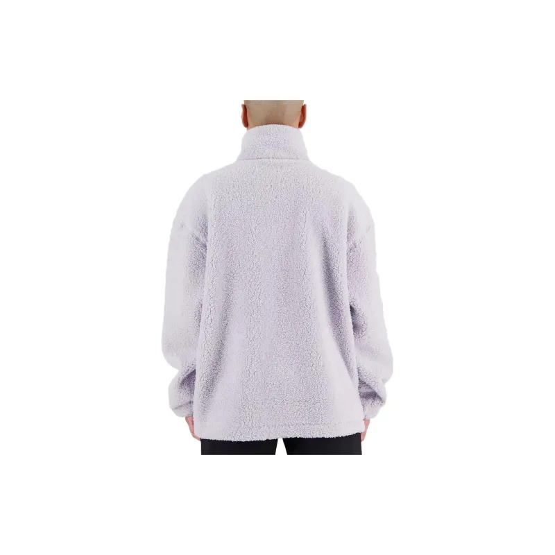 New Balance Sweatshirts Women's Gray Violet-2