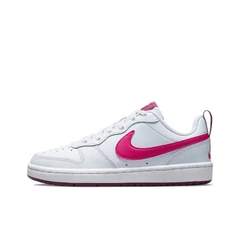 Nike Court Borough Low 2 'Pure Platinum Pink Prime' GS