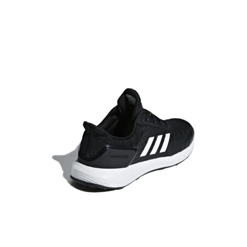 Adidas Rapida Run Wide K Slip Resistant Low Top Kids' Running Shoes Black White Kids'-3