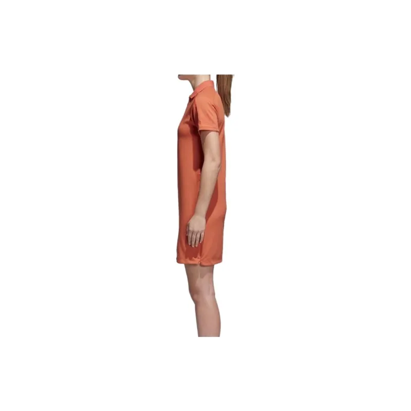 Adidas Short-Sleeved Dresses Women's Orange-4