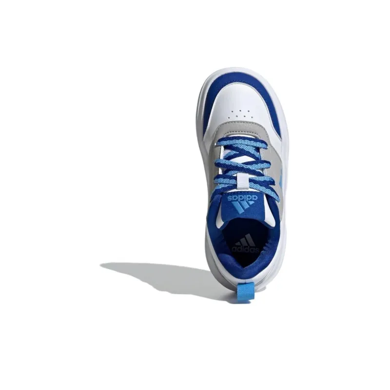 Adidas Park St Slip Resistant Anti Kick Low Top Kids' Skateboarding Shoes Blue White Gray Teenagers-3
