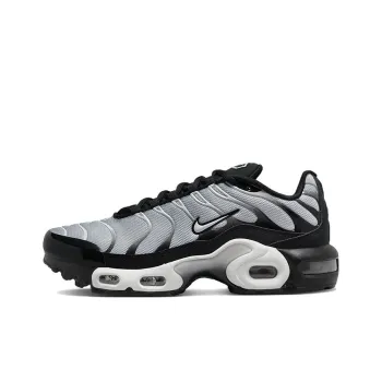 Nike Air Max Plus Black Metallic Silver White GS