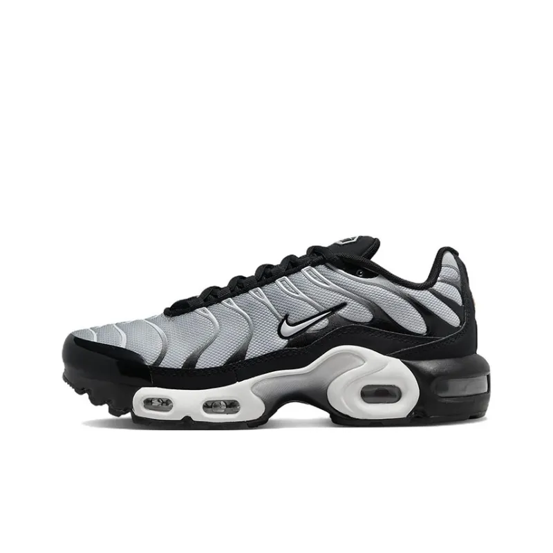 Nike Air Max Plus Black Metallic Silver White GS-0