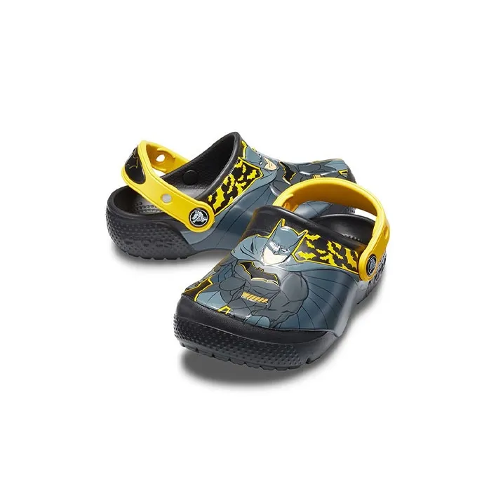 Crocs DC Comics X Classic Clog Kids 'Fun Lab - Batman Patch'-2