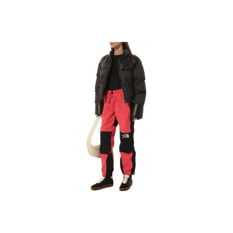 GUCCI x THE NORTH FACE Knitted Sports Pants Women's Red-3