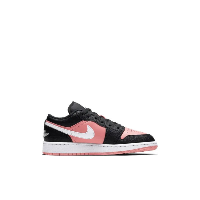 Jordan 1 Low Black Pink Quartz GS-1