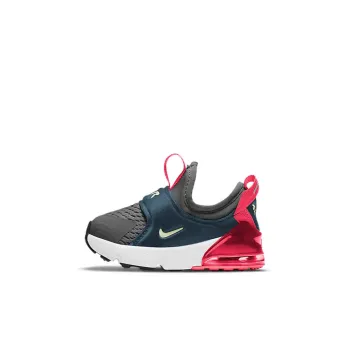 Nike Air Max 270 Extreme Low Top Toddler Shoes Gray Blue Red Infant And Toddler
