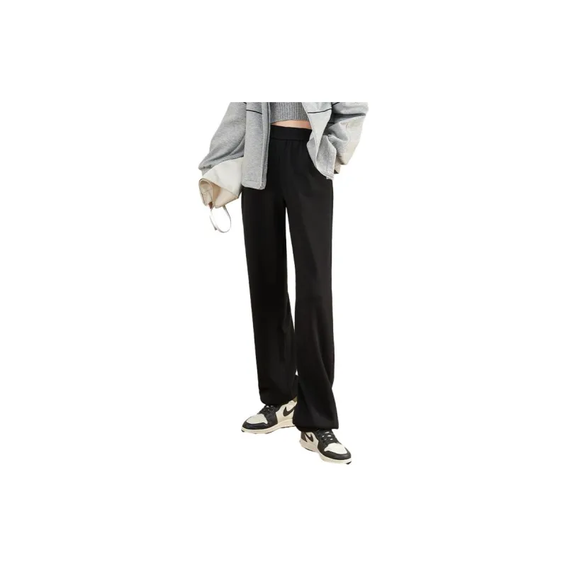 YALIDA Casual Pants Women's Black-1