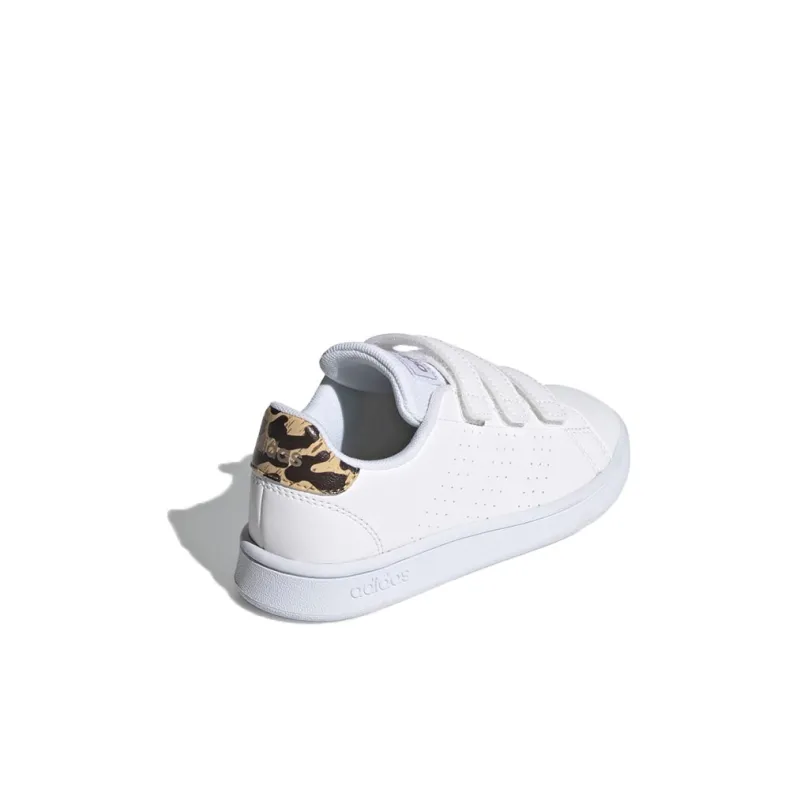 Adidas Advantage J 'White Leopard'-3
