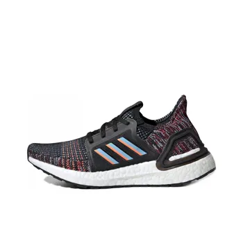 adidas Ultraboost 19 Core Black Hi Res Coral GS