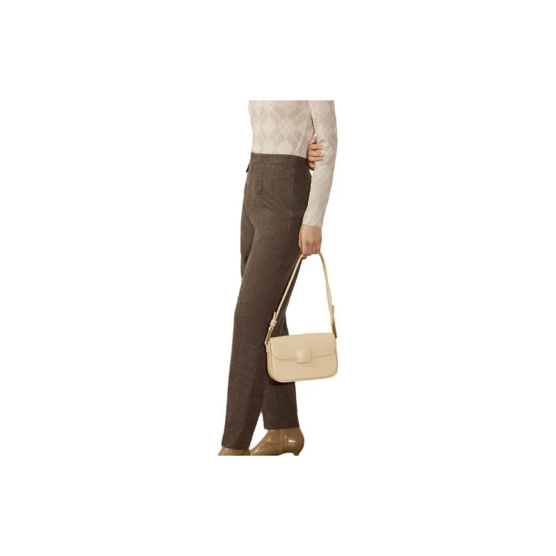 JZ. ANNAKRO Suit Trousers Women's Light Coffee-1