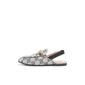 GUCCI Princetown Children's Sandals Blue White Kids'