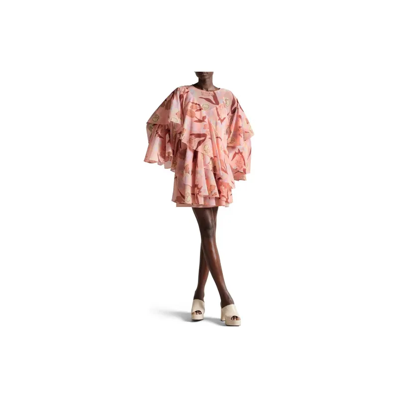 Ted Baker Long-Sleeved Dresses Women's Coral-1