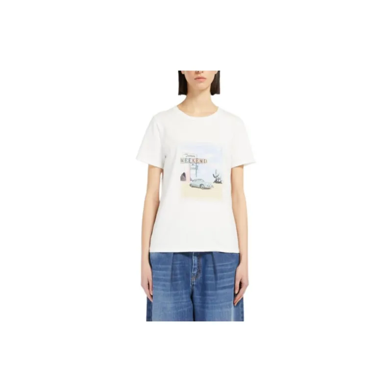 WEEKEND MaxMara T Shirt Women's White-3