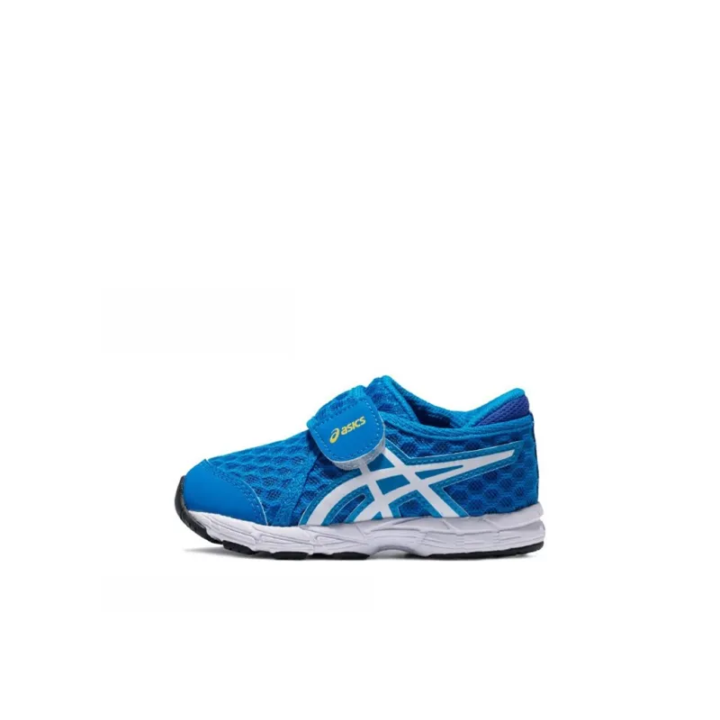 Asics Cool Run Ts Durable Breathable Low-Top Running Shoes Blue Infant And Toddler-0