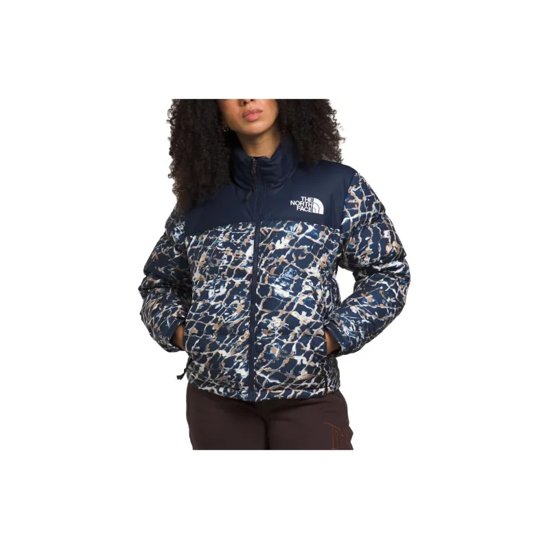THE NORTH FACE Abstract print Quilted Jacket-3