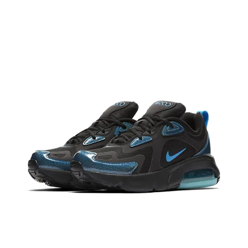 Nike Air Max 200 Black Blue Hero GS-2