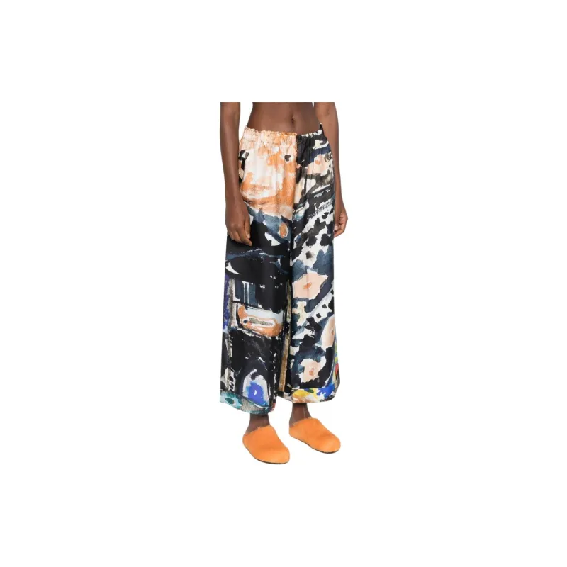 Daniela Gregis SS24 Casual Pants Women's Multicolor-1