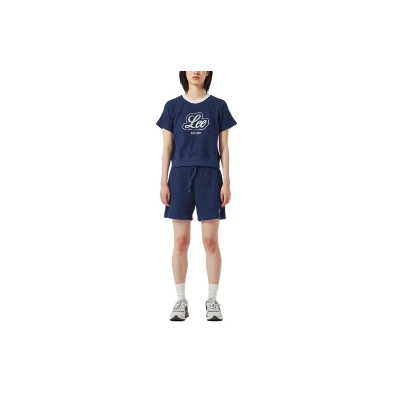 Lee T Shirt Women's Marine Blue-2