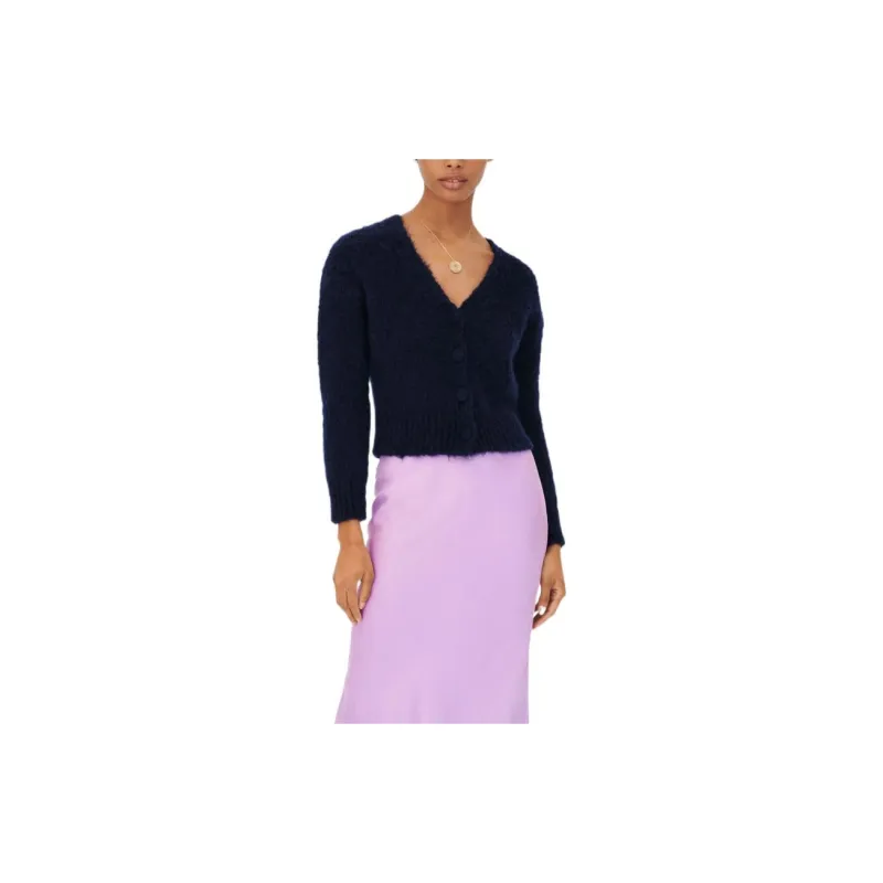 Maje Knitwear Women's Blue Black-1