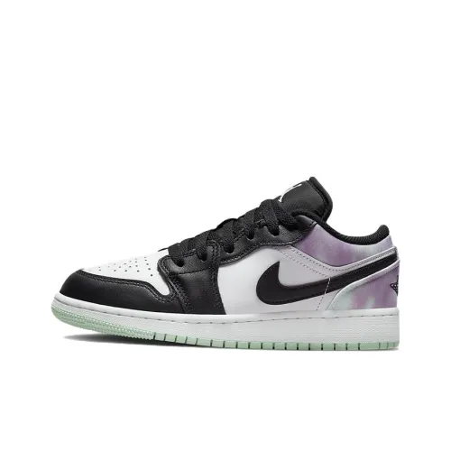 Jordan 1 Low Easter Pastel Tie-Dye GS