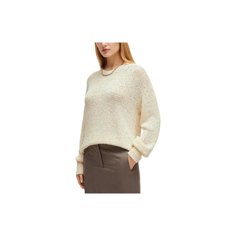 HUGO BOSS 3D knit Crew neck Jumper-2