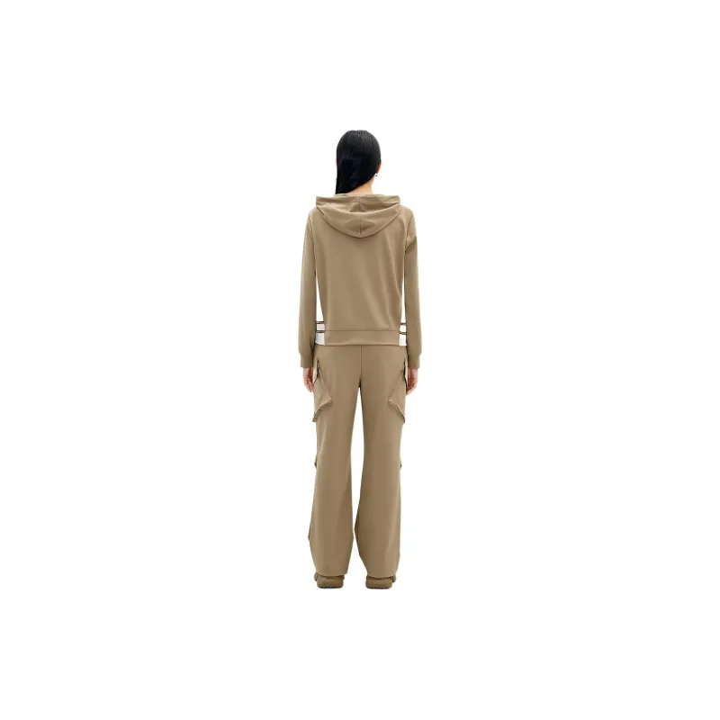 XII BASKET Cargo Pants Women's Camel-1