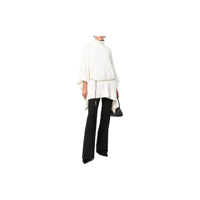 MICHAEL MICHAEL KORS Michael MICHAEL MICHAEL KORS Turtleneck Chained Poncho-1