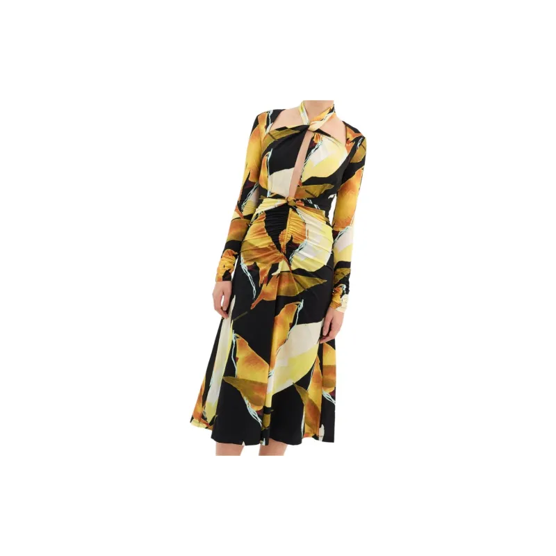 Rebecca Vallance Petals Of Paradise Midi Dress-1