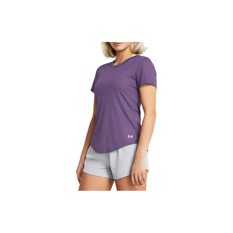 Under Armour CoolSwitch SS24 T Shirt Women's Vintage Purple-2