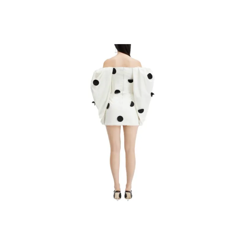 Jacquemus La Robe Taffetas Dress Light Pink-5