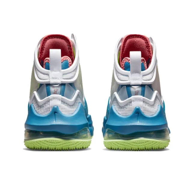 Nike LeBron 19 Dutch Blue Lime Glow GS-4