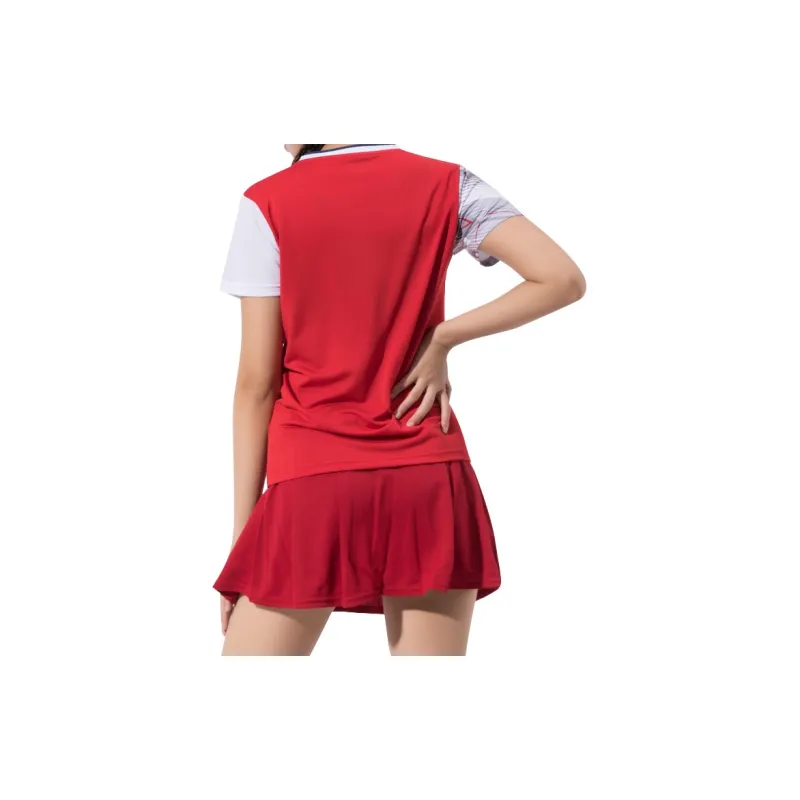 YONEX Regular T-Shirt Women's Red-2