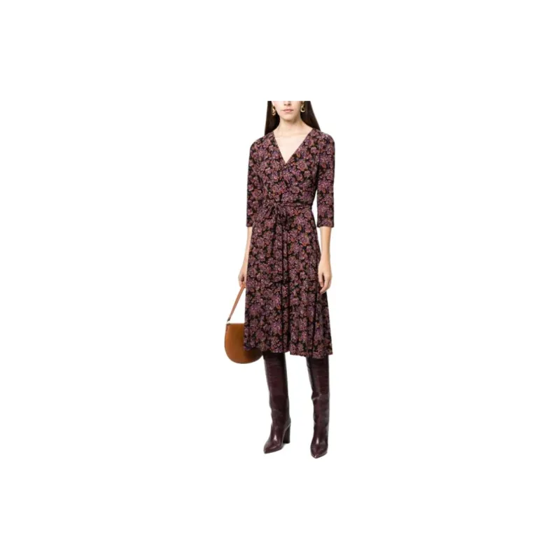 Polo Ralph Lauren Long-Sleeved Dresses Women's Pink-2